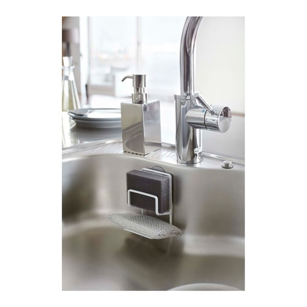 Bílý držák houbiček YAMAZAKI Tower-image-1