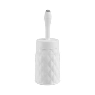 Bílý WC kartáč Addis Diamond Finish Toilet Brush