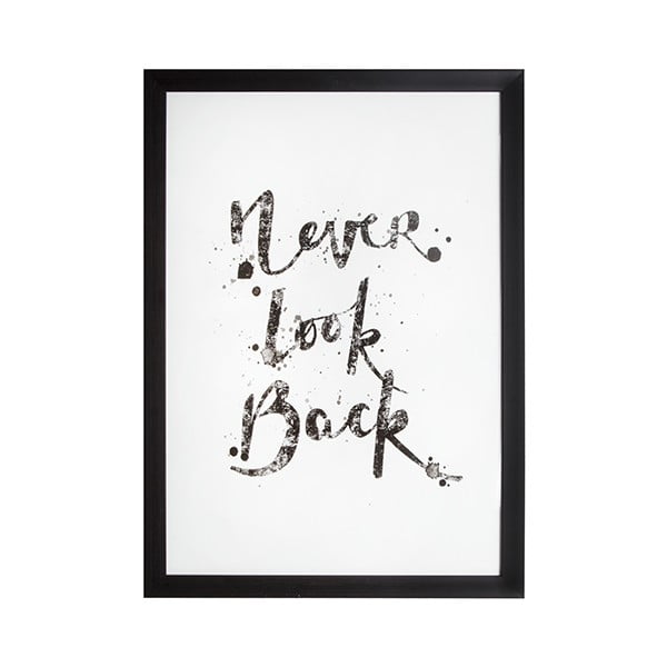Obraz v rámu Graham & Brown Never Look Back, 50 x 70 cm