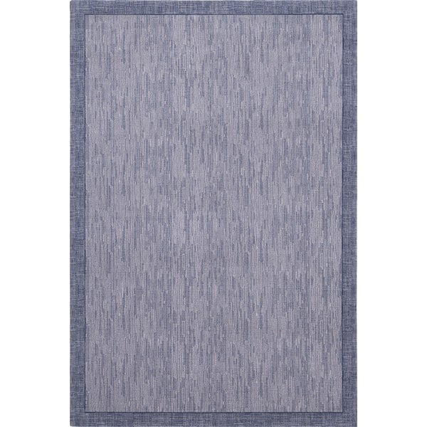 Tmavě modrý vlněný koberec 133x180 cm Linea – Agnella