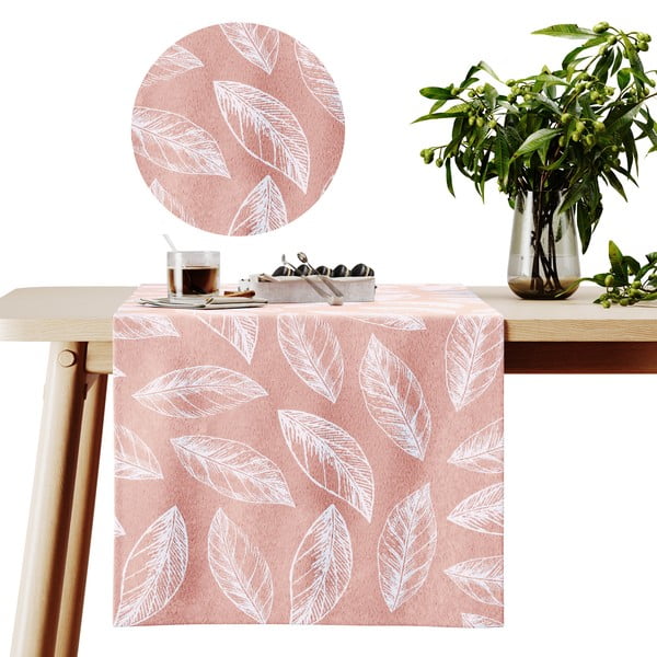 Sametový běhoun na stůl 40x140 cm Calm – AmeliaHome-image-4