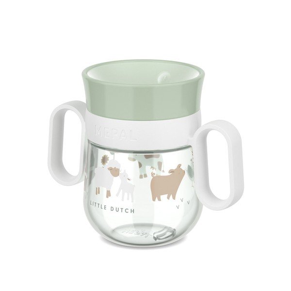Plastová dětská jídelní sada 3 ks Little Farm – Mepal-image-3