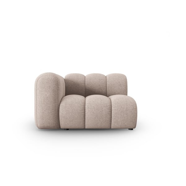 Béžový modul pohovky (levý roh) Lupine – Micadoni Home