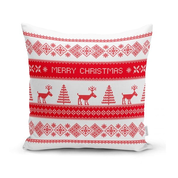 Sada 4 vánočních povlaků na polštář a běhounu na stůl Minimalist Cushion Covers Joy-image-2