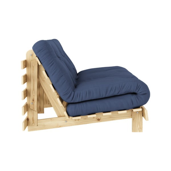 Modrá rozkládací pohovka 160 cm Roots - Karup Design-image-4