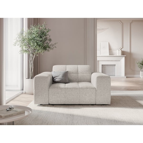 Světle šedé křeslo Chicago – Cosmopolitan Design-image-1