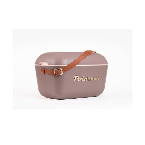 Hnědý chladicí box 20 l Classic Gold – Polarbox