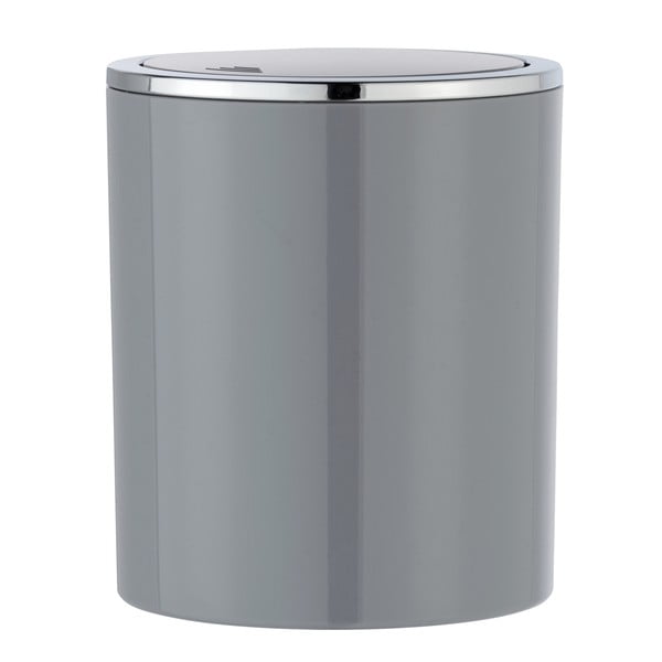 Šedý odpadkový koš Wenko Inca, 2 l-image-1