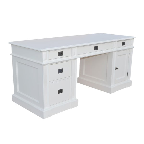Psací stůl Classical White, 180x70 cm