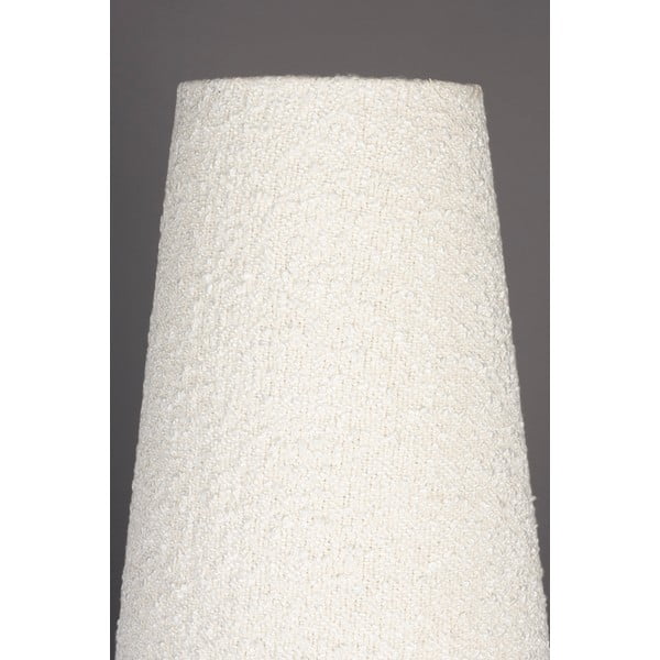 Černobílá stmívatelná stojací lampa s textilním stínidlem (výška 166 cm) Miki – Dutchbone-image-4