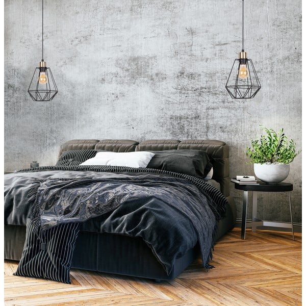 Černé kovové závěsné svítidlo ø 19 cm Primo – Candellux Lighting-image-1