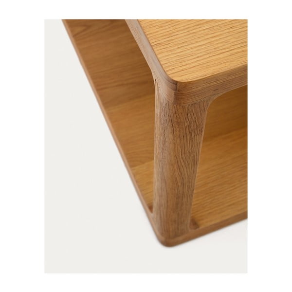 Konferenční stolek v dekoru dubu v přírodní barvě 65x140 cm Maymai – Kave Home-image-4