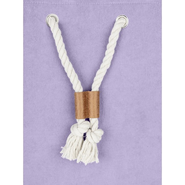 Fialový látkový koš na prádlo 35,5 l Tom Tailor – Wenko-image-1