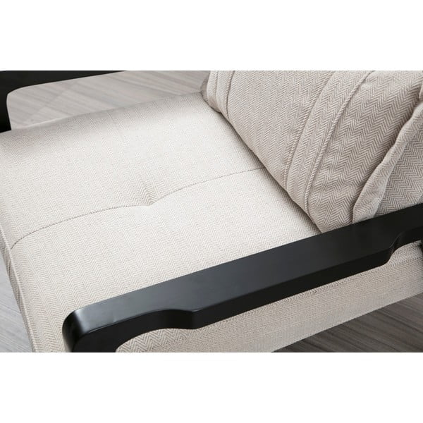 Krémové křeslo Apollo – Artie-image-1