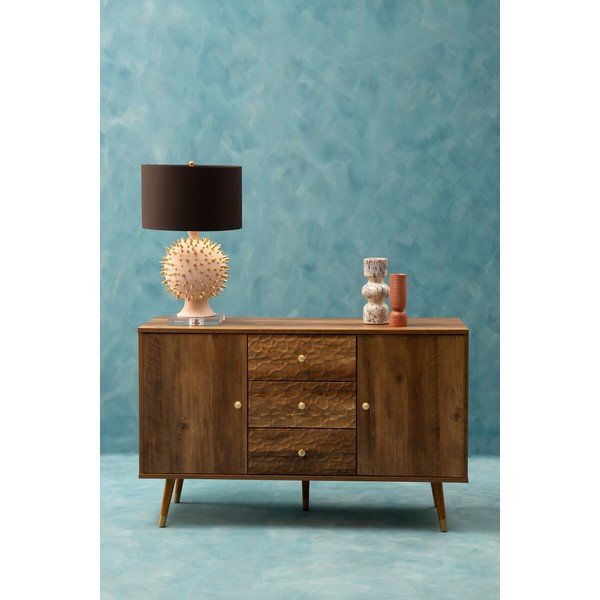 Komoda v tmavě přírodní barvě 114x70x39 cm Frida – Premier Housewares-image-2