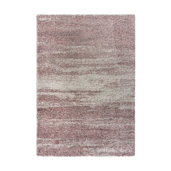 Šedo-růžový koberec Flair Rugs Reza, 80 x 150 cm