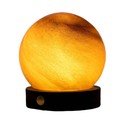 Tmavě hnědá světelná dekorace na USB ø 8 cm Sand Storm – Gingko