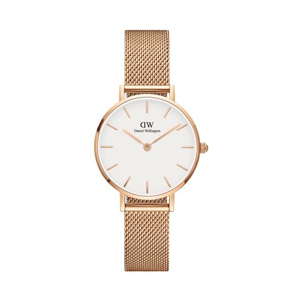 Dámské hodinky v růžovozlaté barvě Daniel Wellington Petite Mel, ⌀ 28 mm