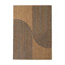 Černý/hnědý vnitřní a venkovní koberec 160x230 cm Mira 1453 – Ayyildiz Carpets