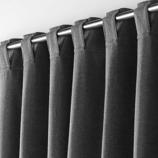 Antracitový závěs 140x240 cm Mistraline – douceur d'intérieur-image-2