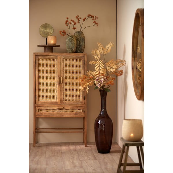 Nástěnné zrcadlo s dřevěným rámem 120x80 cm Sonora – Light & Living-image-4