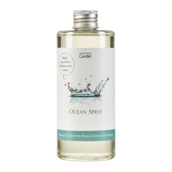 Náplň do aroma difuzéru s vůní oceánu Copenhagen Candles Ocean Spray, 300 ml