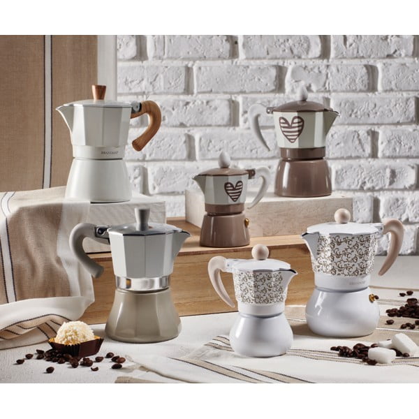 Šedá moka konvička pro 3 šálky Brandani Hearbeat-image-1