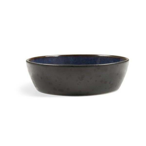 Černá/modrá miska na polévku z kameniny 850 ml Gastro Dark Blue/Black – Bitz