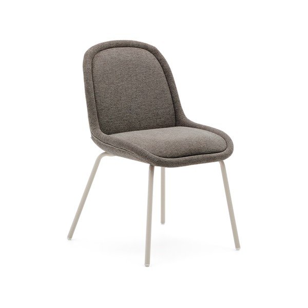 Jídelní židle šedobéžová Aimin – Kave Home-image-3