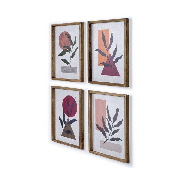 Sada 4 obrazů Kate Louise Plants, 36 x 48 cm-image-2