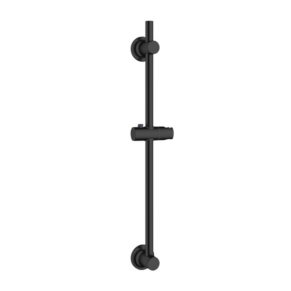 Černá samodržící sprchová tyč z nerezové oceli 70 cm – Wenko
