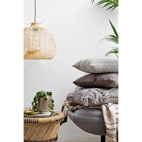 Závěsné svítidlo v přírodní barvě s bambusovým stínidlem ø 42 cm Rodi – Bloomingville-image-1