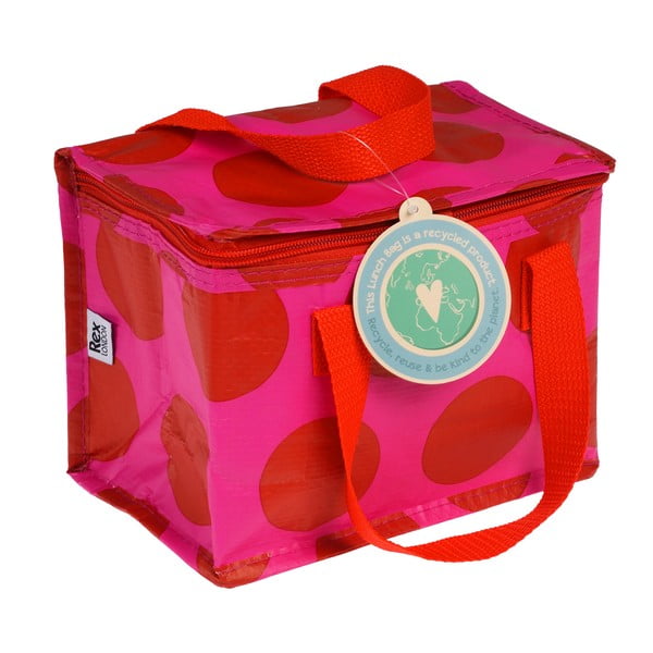 Červená/růžová chladicí taška Spotlight – Rex London-image-2