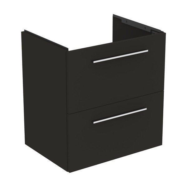 Antracitová závěsná skříňka pod umyvadlo 60x63 cm i.Life A – Ideal Standard-image-2