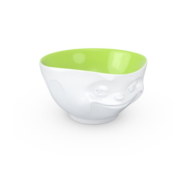 Bílo-pistáciová porcelánová usměvavá miska 58products-image-2
