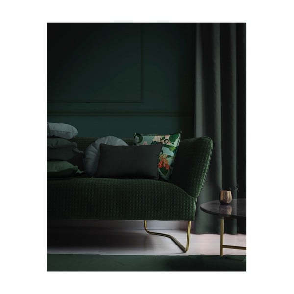 Kulatý dekorativní polštář se sametovým potahem Velvet Atelier Turquoise, ⌀ 35 cm-image-2