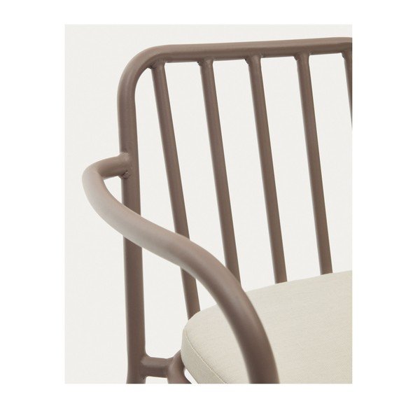 Fialové kovové zahradní židle v sadě 4 ks Bramant – Kave Home-image-4