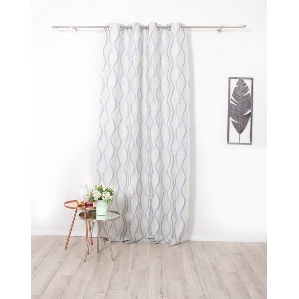 Žluto-modrý závěs 140x245 cm Arcade – Mendola Fabrics-image-2