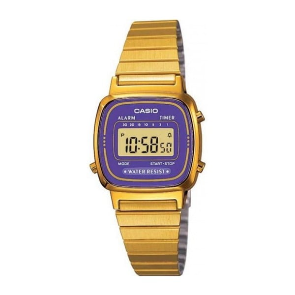 Unisex hodinky Casio Gold/Purple