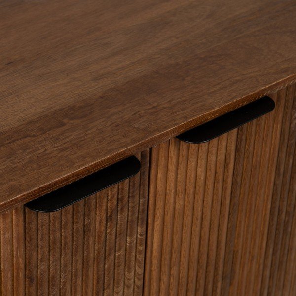 Hnědá komoda z mangového dřeva 160x78x40 cm Sagara – Ixia-image-4