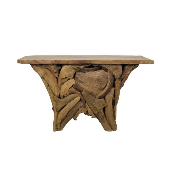 Konzolový stolek z teakového dřeva HSM Collection Uggu