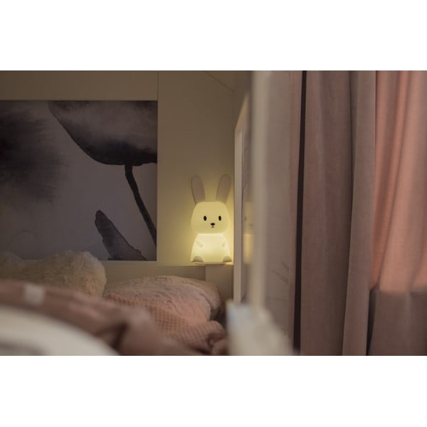Bílé LED dětské noční světlo Bunny – Star Trading-image-4