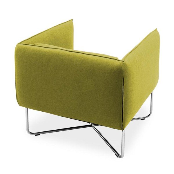 Žluté křeslo Softline Groove-image-3
