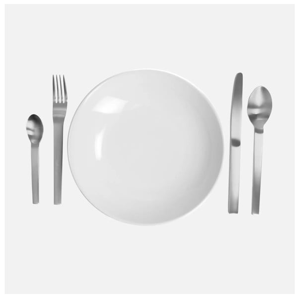 Nerezový příbor 24 ks ve stříbrné barvě Boldi – FABINI-image-2