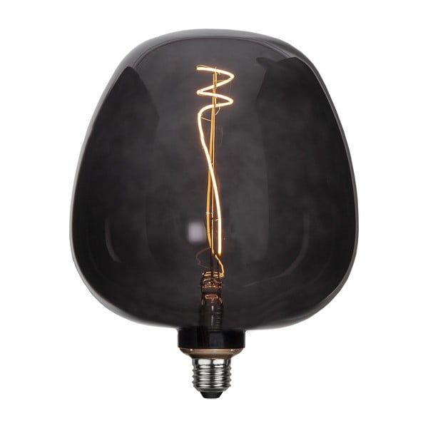 Teplá LED dekorativní žárovka E27, 2 W Black Apple – Star Trading