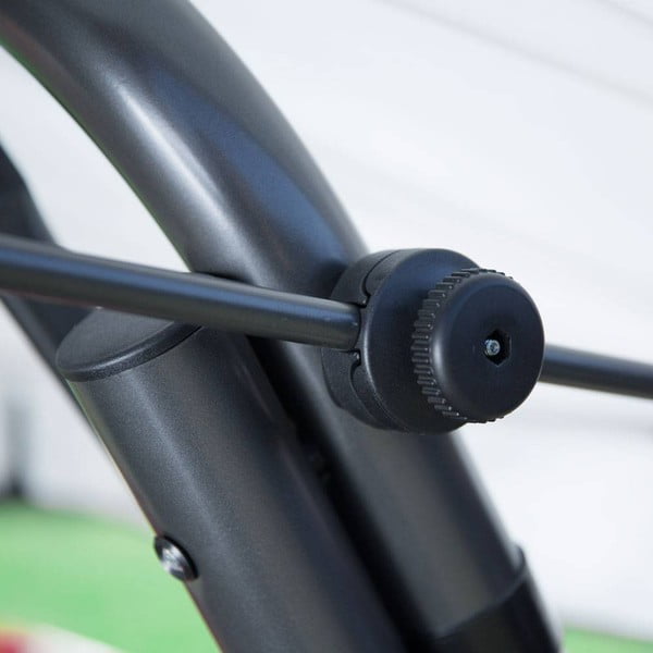 Šedá kovová zahradní houpačka Rimini – Dajar-image-3