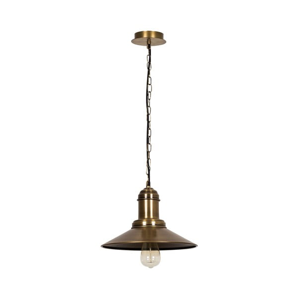 Závěsné svítidlo v bronzové barvě s kovovým stínidlem ø 30 cm Sivani – Opviq lights-image-3