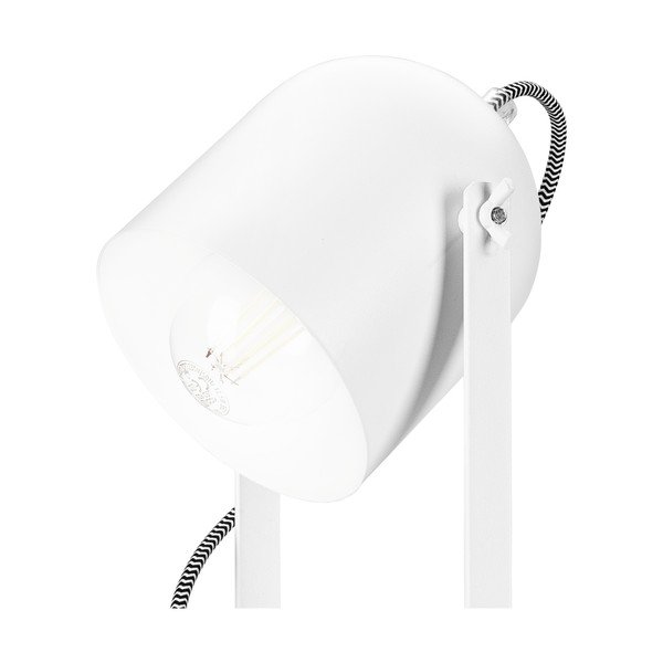 Bílá stolní lampa - LAMKUR-image-3