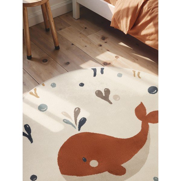 Dětský koberec ø160 cm Moby – Hanse Home-image-2