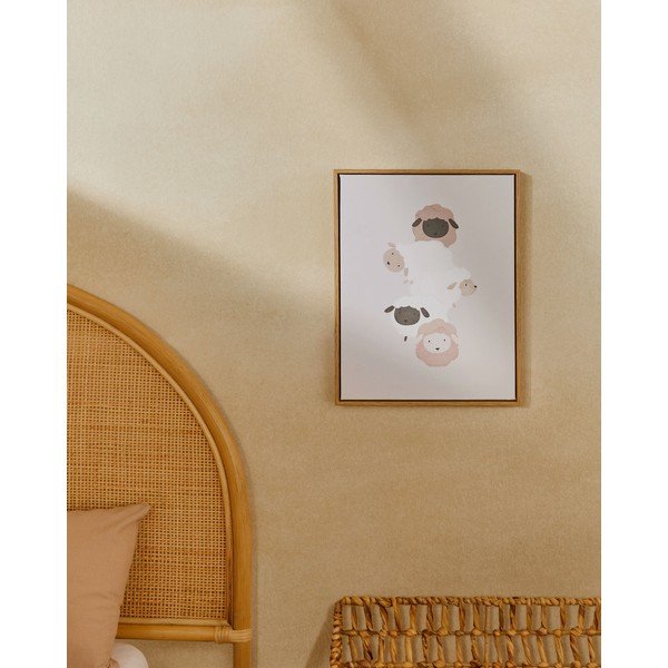 Dětský obrázek 30x40 cm Milu – Kave Home-image-1